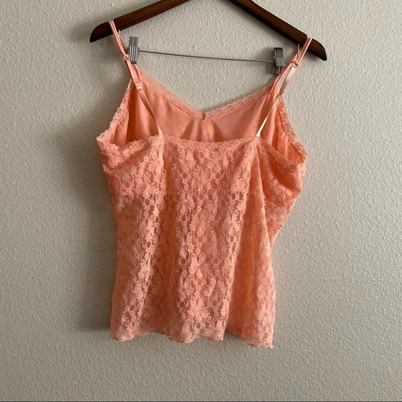 Intimates Lace Floral Cami Lingerie Top Nightie Sleep Camisole Tank Top Size XL - Picture 7 of 8